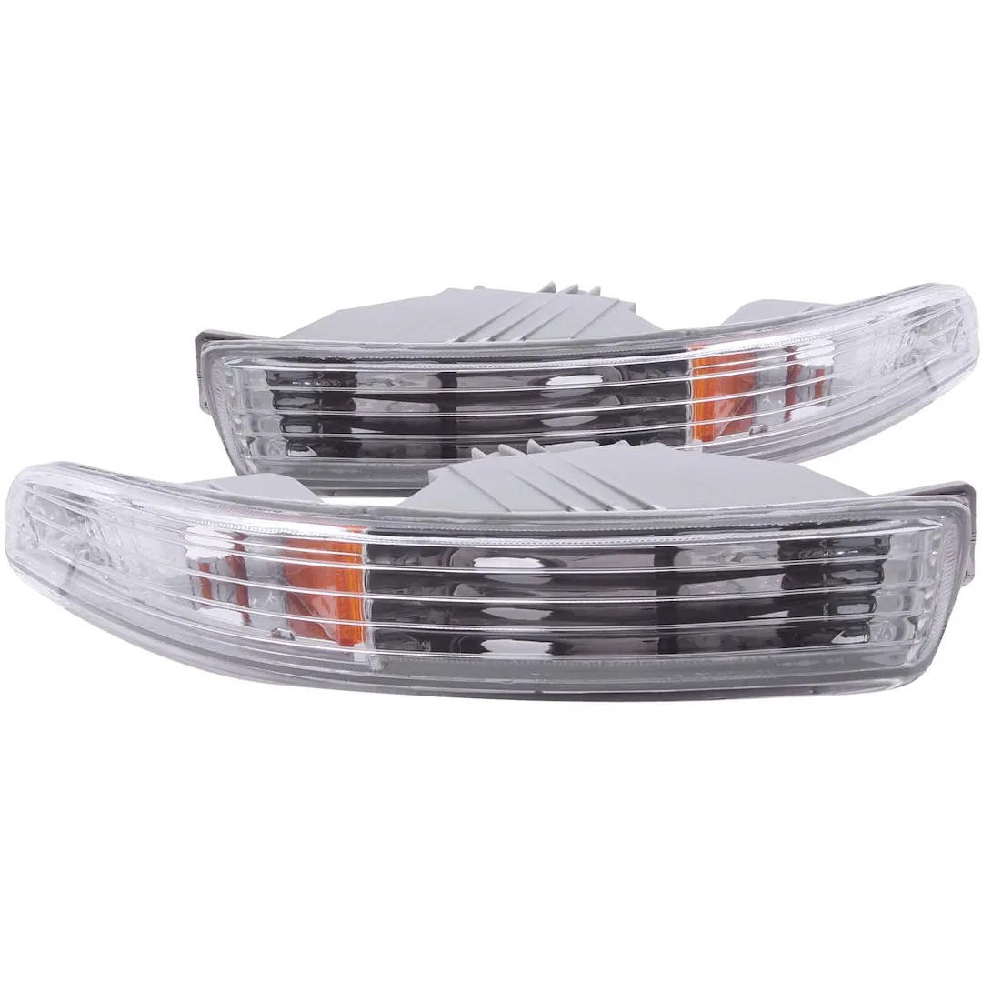 511020 – ANZO Parking/ Turn Signal Light Assembly, Clear Lens With Amber Reflectors Set Of 2